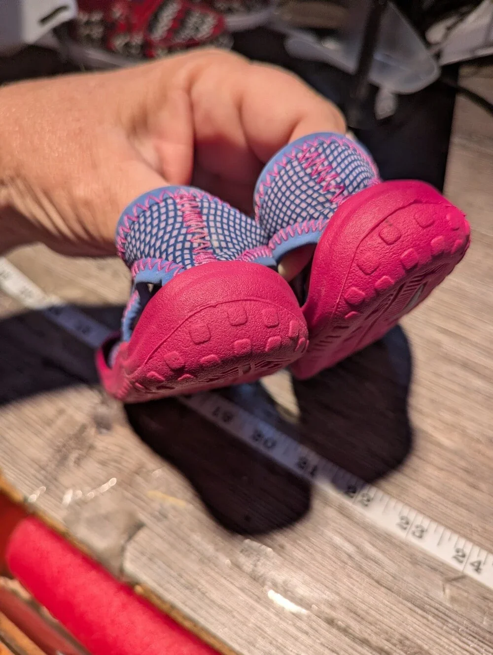 Nike Toddler Sandals Pink And Purple Size 9C